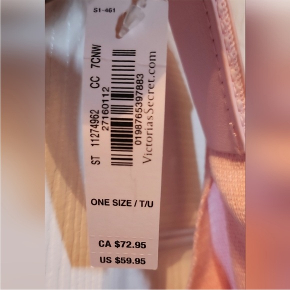 VICTORIA'S SECRET Heritage Stripe Tote Bag, New - Picture 6 of 6